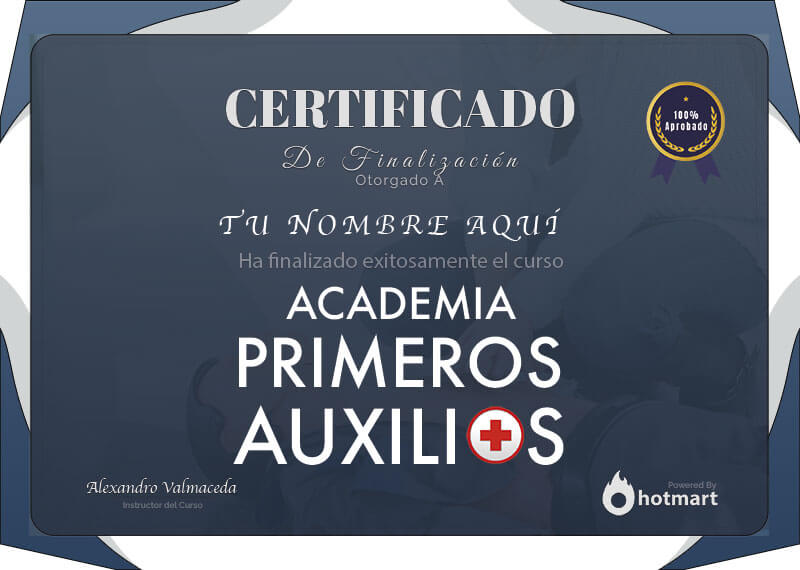 Certificado de finalización