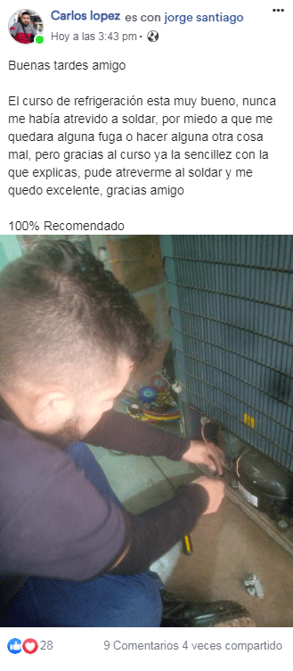 Testimonio de un alumno