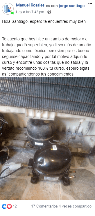 Testimonio de un alumno